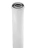 Tubo coaxial condensación Ø60 1m